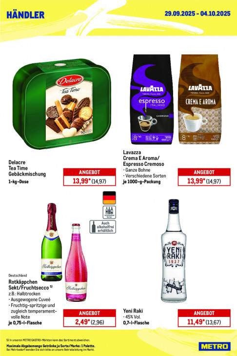 Metro Angebote ab 29.09.25 bis 04.10.25