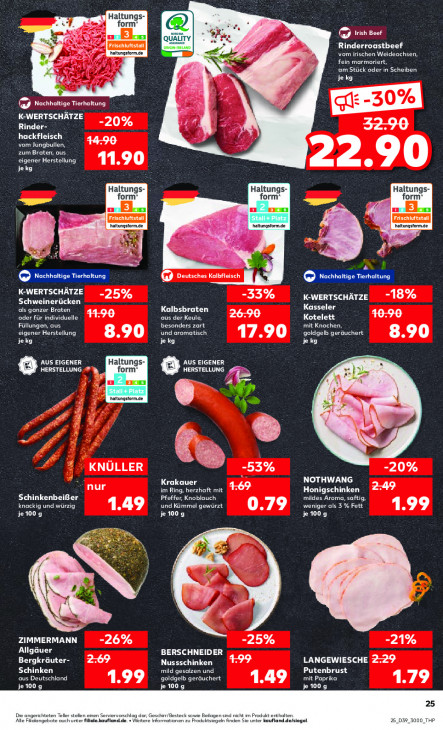 Kaufland Angebote ab 29.09.25 bis 01.10.25