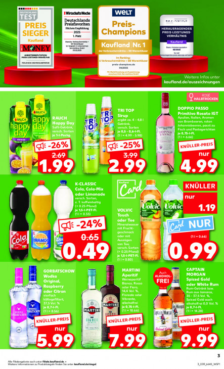 Kaufland Angebote ab 29.09.25 bis 01.10.25