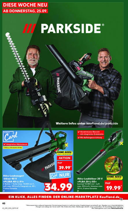 Kaufland Angebote ab 29.09.25 bis 01.10.25