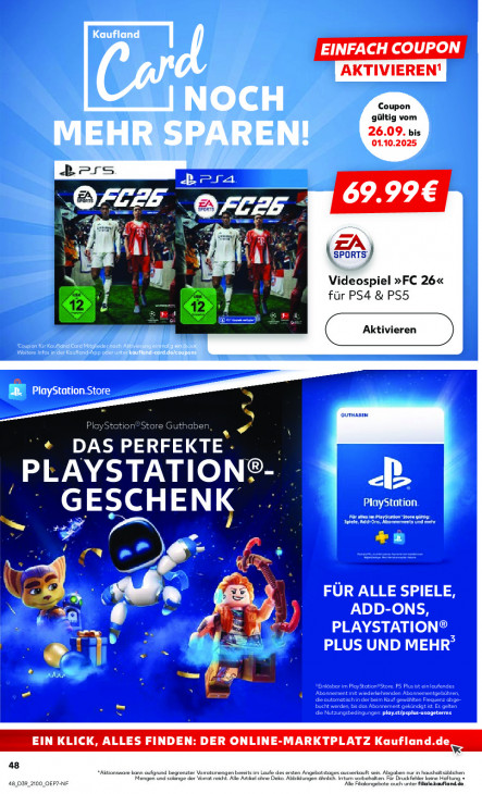 Kaufland Angebote ab 29.09.25 bis 01.10.25