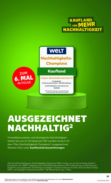 Kaufland Angebote ab 29.09.25 bis 01.10.25