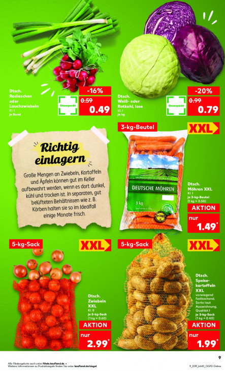 Kaufland Angebote ab 29.09.25 bis 01.10.25