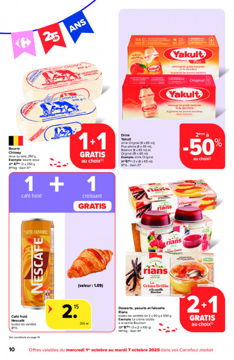 Carrefour Dépliant 01.10.2025