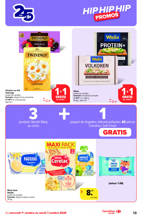 Carrefour Dépliant 01.10.2025