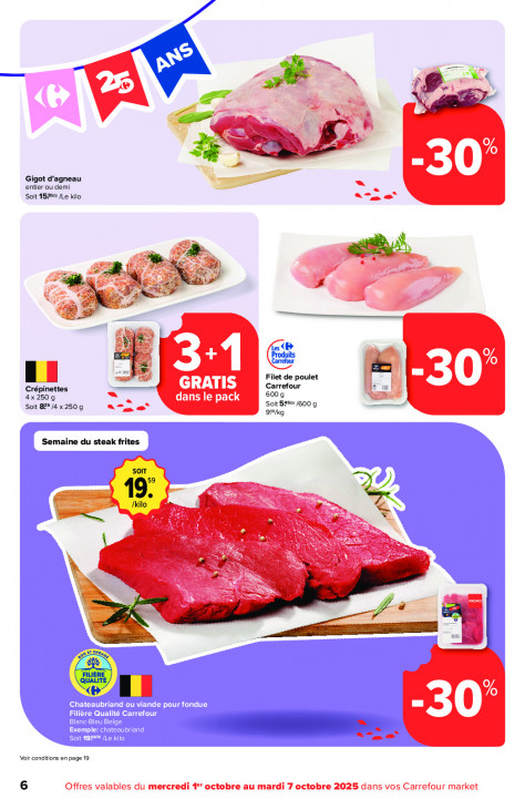 Carrefour Dépliant 01.10.2025