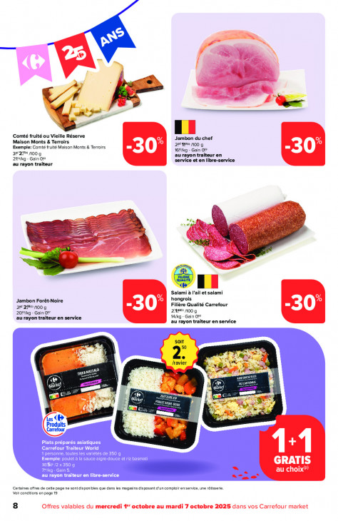 Carrefour Dépliant 01.10.2025