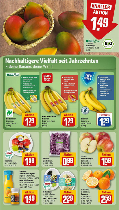 Rewe Angebote ab 29.09.25 bis 04.10.25