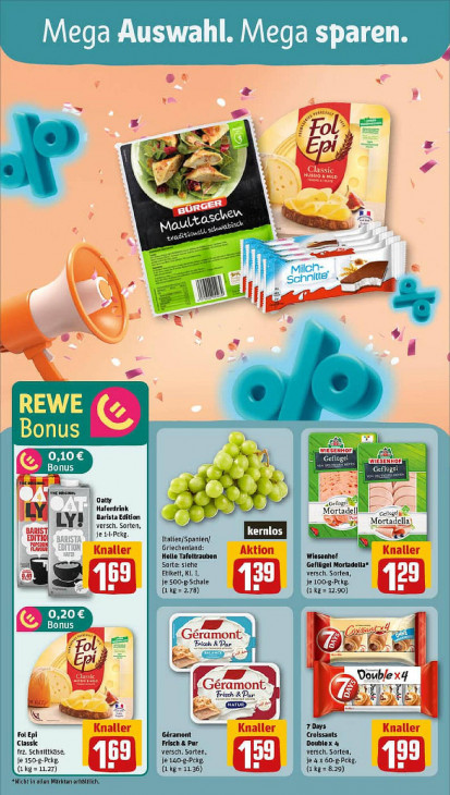 Rewe Angebote ab 29.09.25 bis 04.10.25