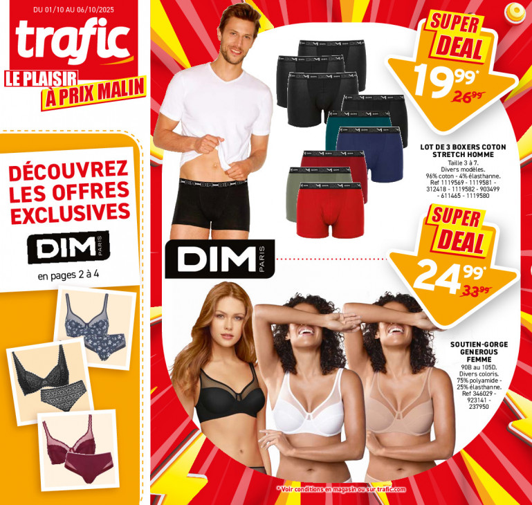 Trafic Dépliant 01.10.2025