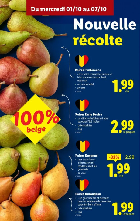Lidl Dépliant 01.10.2025