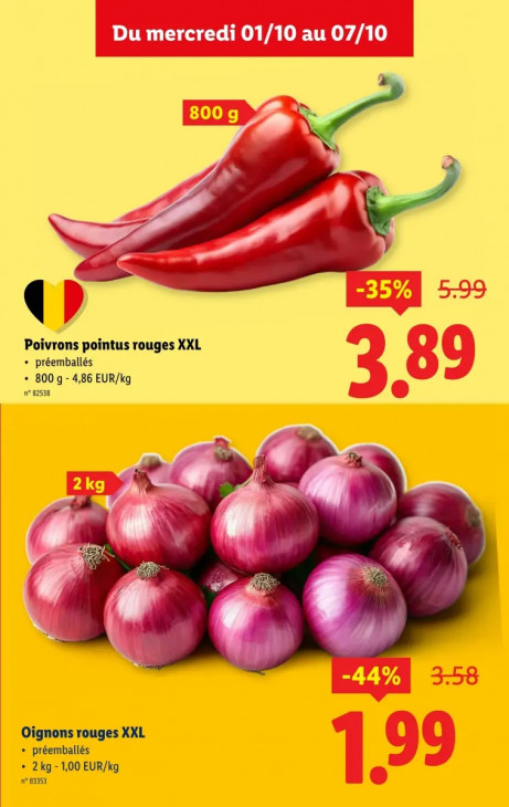 Lidl Dépliant 01.10.2025