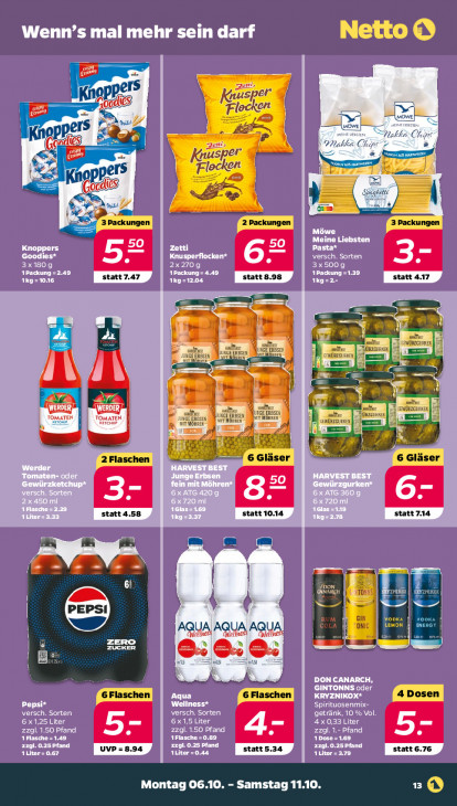 Netto Angebote ab 06.10.25 bis 11.10.25