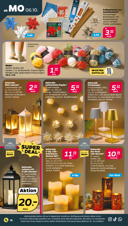 Netto Angebote ab 06.10.25 bis 11.10.25
