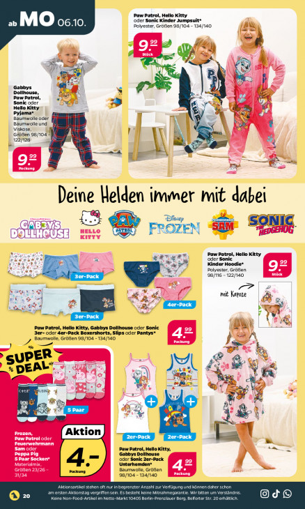 Netto Angebote ab 06.10.25 bis 11.10.25