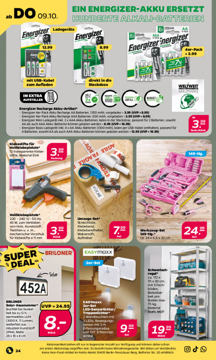 Netto Angebote ab 06.10.25 bis 11.10.25