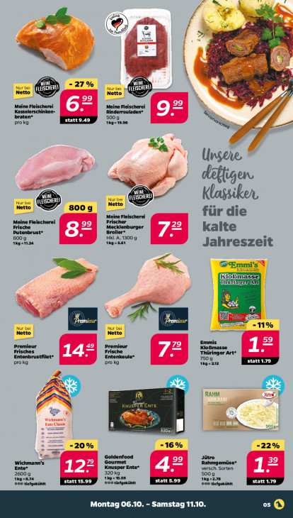 Netto Angebote ab 06.10.25 bis 11.10.25