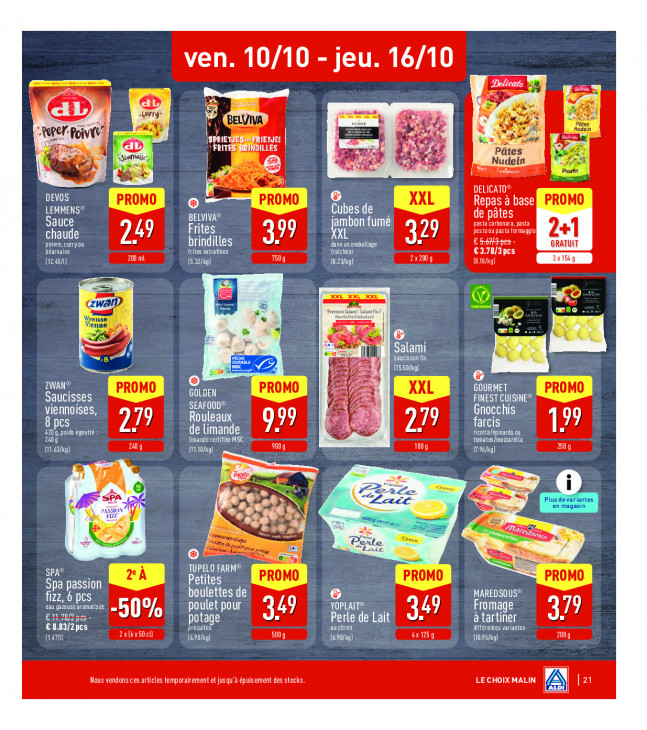 Aldi Dépliant 06.10.2025