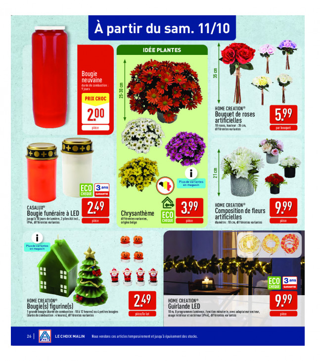 Aldi Dépliant 06.10.2025