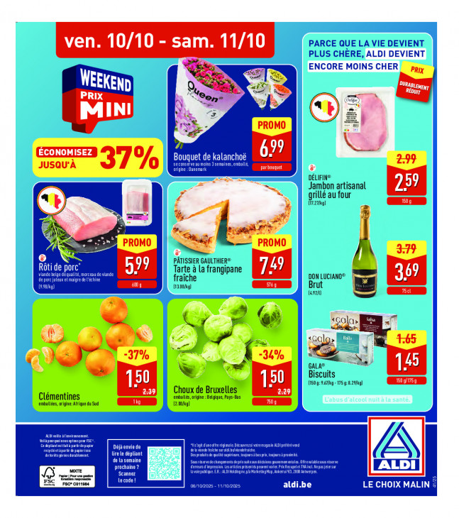 Aldi Dépliant 06.10.2025