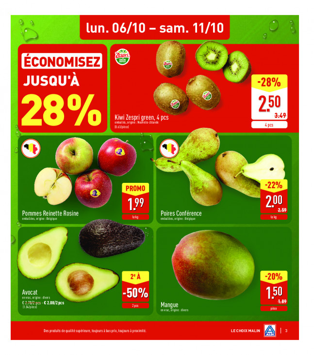 Aldi Dépliant 06.10.2025