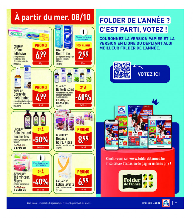 Aldi Dépliant 06.10.2025