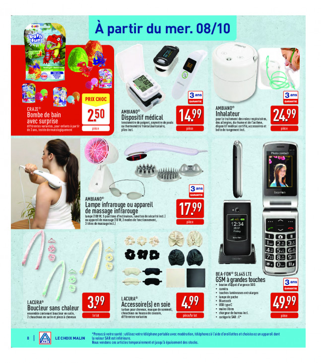 Aldi Dépliant 06.10.2025