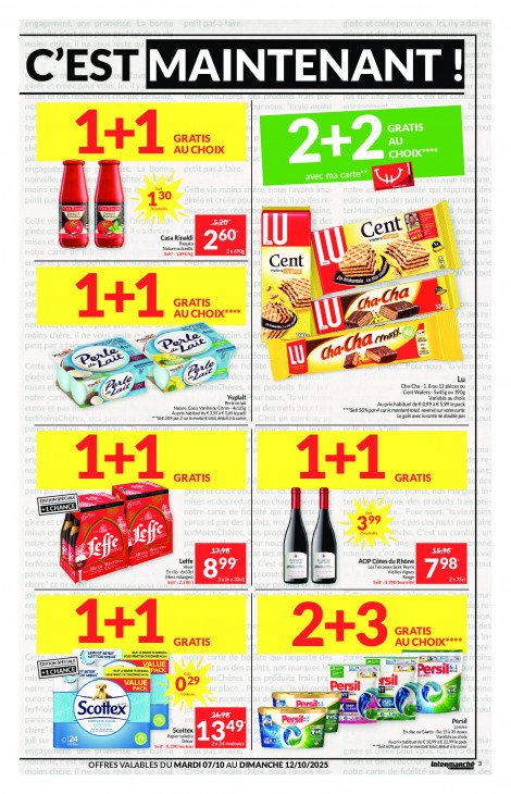 Intermarché Dépliant 07.10.2025