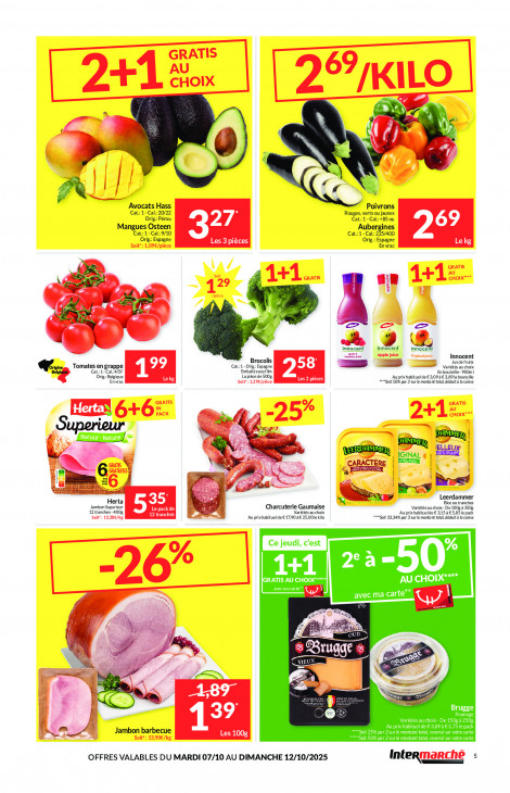 Intermarché Dépliant 07.10.2025