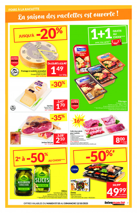 Intermarché Dépliant 07.10.2025