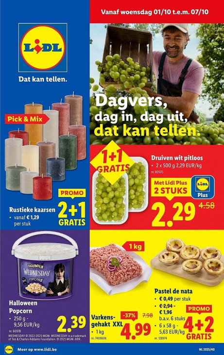 Lidl 01.10.25 - 07.10.25