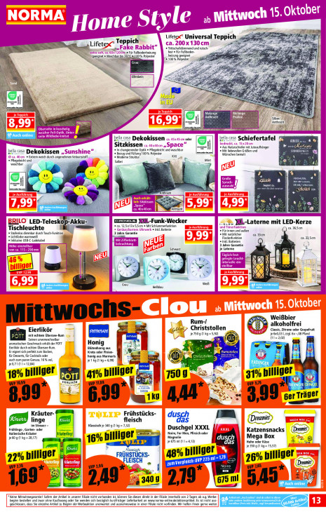 Norma Angebote ab 13.10.25 bis 18.10.25