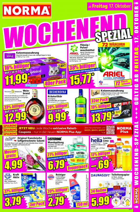 Norma Angebote ab 13.10.25 bis 18.10.25