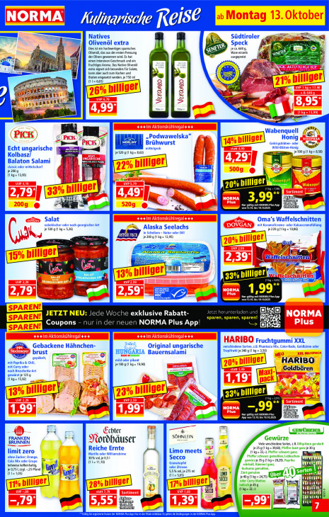 Norma Angebote ab 13.10.25 bis 18.10.25