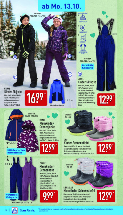 Aldi Nord Angebote ab 13.10.25 bis 18.10.25