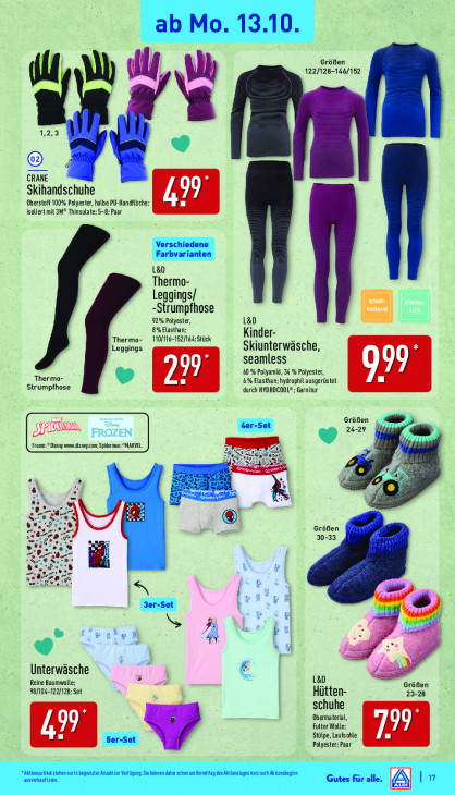 Aldi Nord Angebote ab 13.10.25 bis 18.10.25