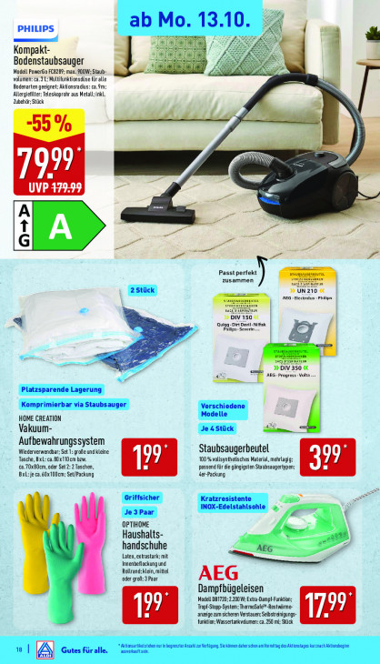 Aldi Nord Angebote ab 13.10.25 bis 18.10.25