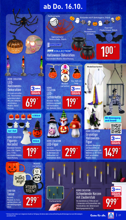 Aldi Nord Angebote ab 13.10.25 bis 18.10.25