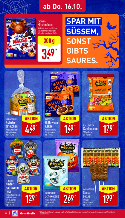 Aldi Nord Angebote ab 13.10.25 bis 18.10.25