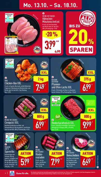 Aldi Nord Angebote ab 13.10.25 bis 18.10.25