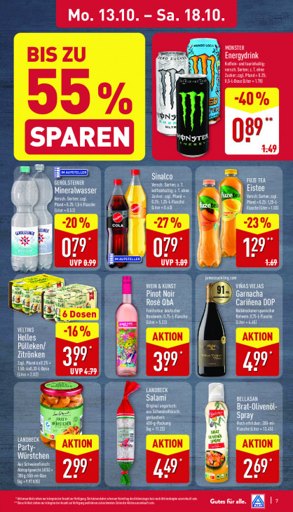 Aldi Nord Angebote ab 13.10.25 bis 18.10.25