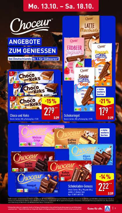 Aldi Nord Angebote ab 13.10.25 bis 18.10.25