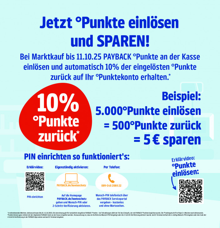 Marktkauf Angebote ab 06.10.25 bis 11.10.25