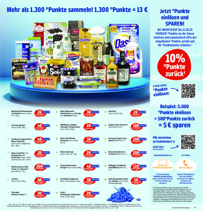 Marktkauf Angebote ab 06.10.25 bis 11.10.25