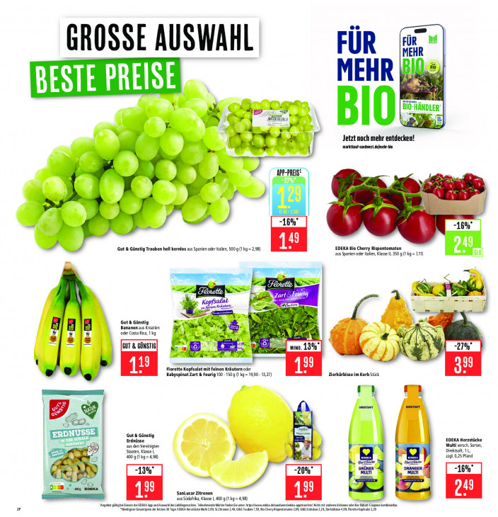 Marktkauf Angebote ab 06.10.25 bis 11.10.25
