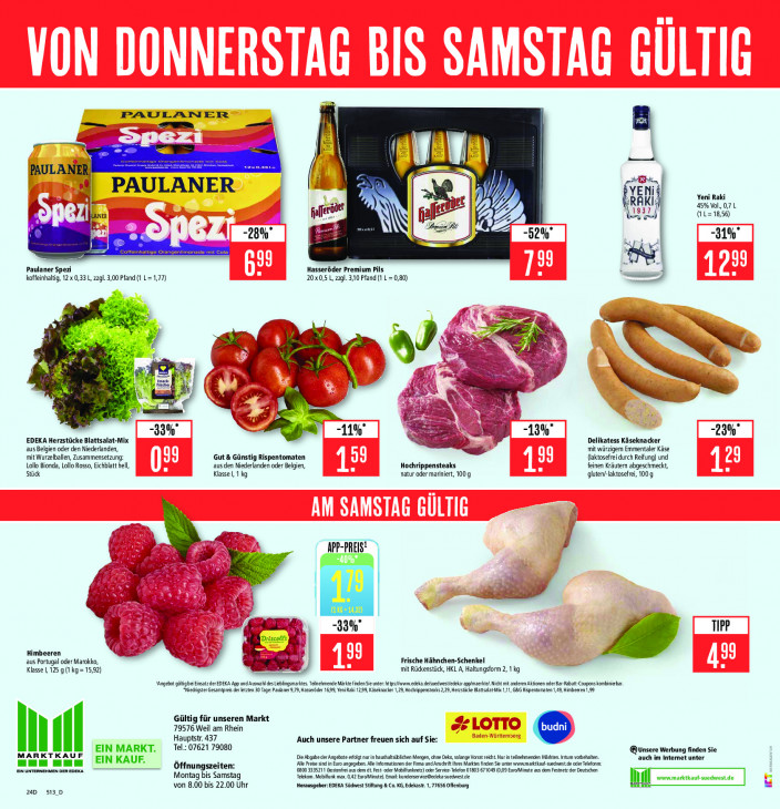 Marktkauf Angebote ab 06.10.25 bis 11.10.25