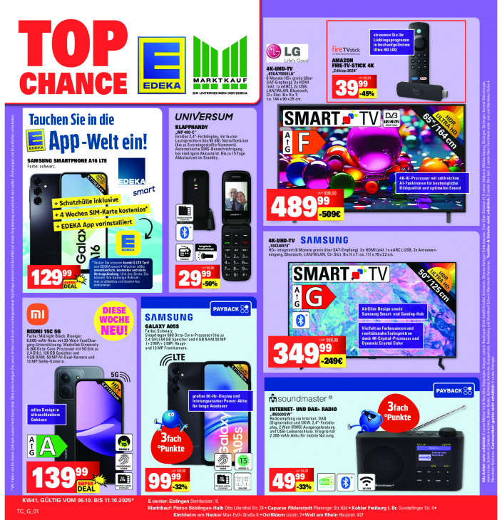 Marktkauf Angebote ab 06.10.25 bis 11.10.25