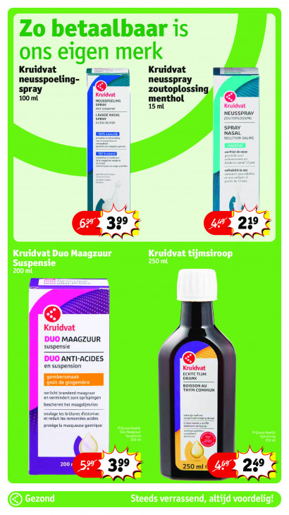 Kruidvat Folder 06.10.2025