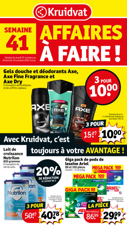Kruidvat Dépliant 06.10.2025