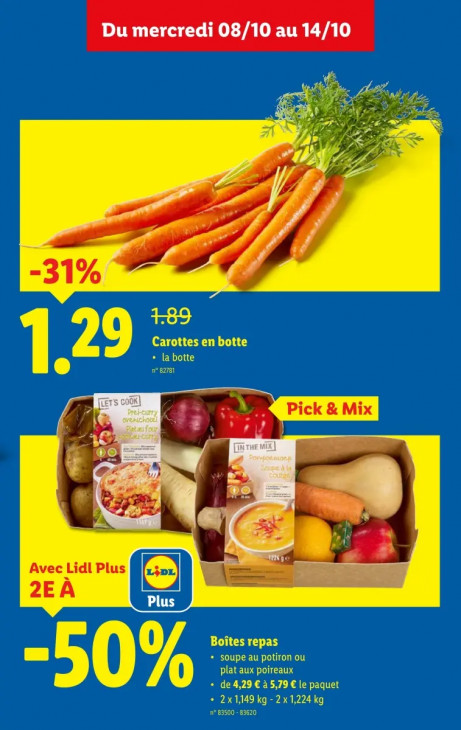 Lidl Dépliant 08.10.2025